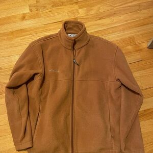 Columbia Men's Tan Fleece Jacket